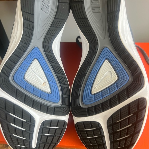 Nike Dual Fusion X2 819319-002 Women's Running Shoes Gray Blue Size 9.5Sneakers - Picture 3 of 4